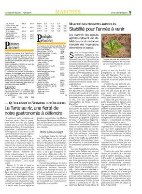 Stabilité pour l’année à venir Stabilité pour l’année à venir