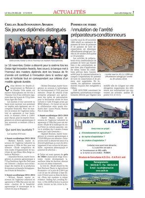 Six jeunes diplômés distingués Six jeunes diplômés distingués