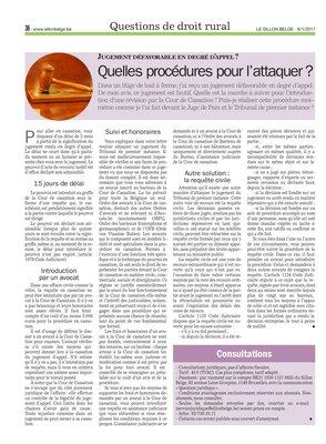 Quelles procédures pour l’attaquer? Quelles procédures pour l’attaquer?