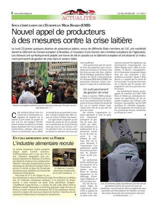 Nouvel appel de producteurs à des mesures contre la crise laitière Nouvel appel de producteurs à des mesures contre la crise laitière