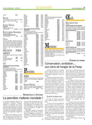 La première malterie mondiale ! La première malterie mondiale !