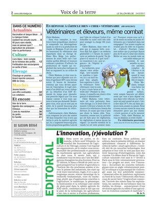 Vétérinaires et éleveurs, même combat Vétérinaires et éleveurs, même combat