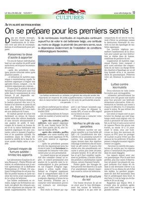 On se prépare pour les premiers semis ! On se prépare pour les premiers semis !