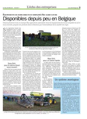 Disponibles depuis peu en Belgique Disponibles depuis peu en Belgique