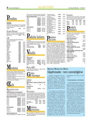 Glyphosate: non cancérigène Glyphosate: non cancérigène