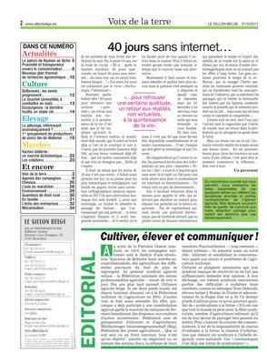 Dans ce numéro Dans ce numéro