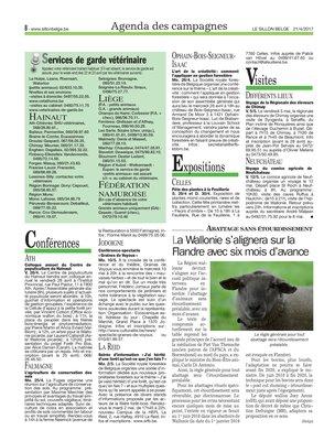 La Wallonie s’alignera sur la Flandre avec six mois d’avance La Wallonie s’alignera sur la Flandre avec six mois d’avance