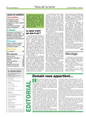 Le cancer n’est-il que dans le pré? Le cancer n’est-il que dans le pré?