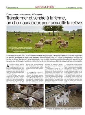 Transformer et vendre à la ferme,un choix audacieux pour accueillir la relève Transformer et vendre à la ferme,un choix audacieux pour accueillir la relève