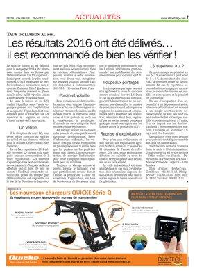 Les résultats 2016 ont été délivrés…il est recommandé de bien les vérifier! Les résultats 2016 ont été délivrés…il est recommandé de bien les vérifier!