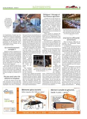 Se préserver pour continuer à prendre du plaisir lors de la traite