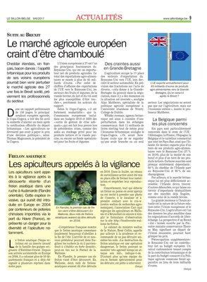 Le marché agricole européen craint d’être chamboulé Le marché agricole européen craint d’être chamboulé