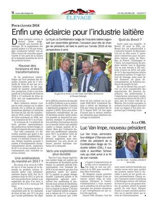 Luc Van Impe, nouveau président Luc Van Impe, nouveau président