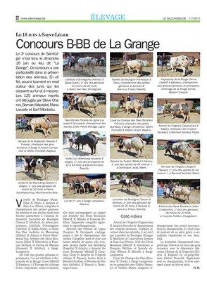 Concours B-BB de La Grange Concours B-BB de La Grange