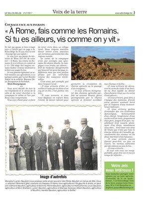 «À Rome, fais comme les Romains.Si tu es ailleurs, vis comme on y vit» «À Rome, fais comme les Romains.Si tu es ailleurs, vis comme on y vit»