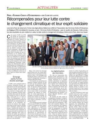 Récompensées pour leur lutte contre le changement climatique et leur esprit solidaire Récompensées pour leur lutte contre le changement climatique et leur esprit solidaire
