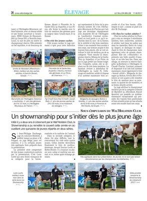 Un showmanship pour s’initier dès le plus jeune âge Un showmanship pour s’initier dès le plus jeune âge