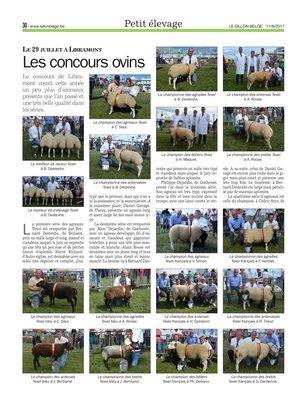 Les concours ovins Les concours ovins