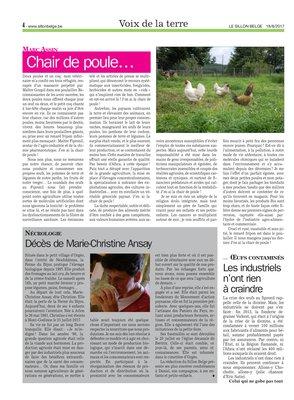 Chair de poule… Chair de poule…