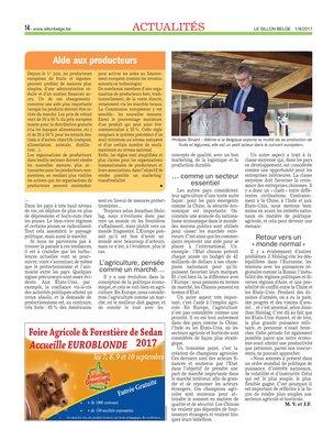 Où se situe l’avenirde nos productions de fruits et légumes? Où se situe l’avenirde nos productions de fruits et légumes?