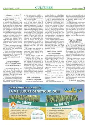 Les conseils du Livre Blancà l’approche des semis en escourgeon Les conseils du Livre Blancà l’approche des semis en escourgeon