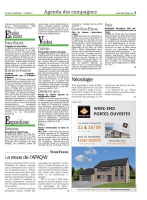 La revue de l’APAQ-W La revue de l’APAQ-W