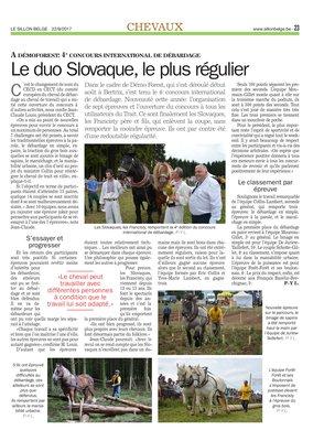 Le duo Slovaque, le plus régulier Le duo Slovaque, le plus régulier