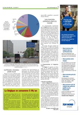 Les marchés belges et français,très sensibles aussi à l’effet papillon Les marchés belges et français,très sensibles aussi à l’effet papillon