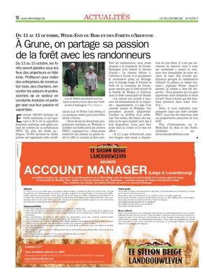 À Grune, on partage sa passionde la forêt avec les randonneurs À Grune, on partage sa passionde la forêt avec les randonneurs