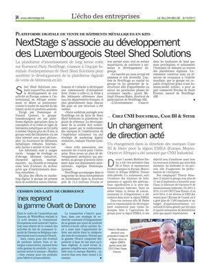 Inex reprend la gamme Olvarit de Danone Inex reprend la gamme Olvarit de Danone