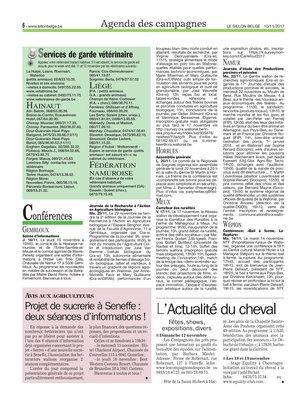 Projet de sucrerie à Seneffe:deux séances d’informations! Projet de sucrerie à Seneffe:deux séances d’informations!