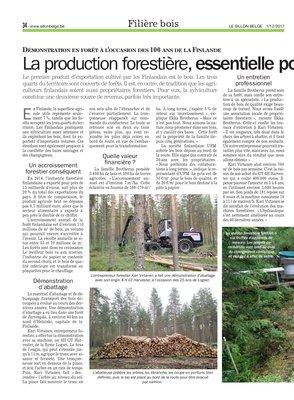 Logset fête 25 ans de machines forestières Logset fête 25 ans de machines forestières