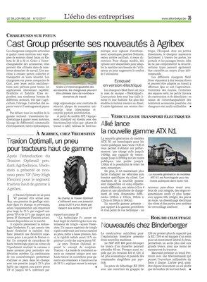 Cast Group présente ses nouveautés à Agribex Cast Group présente ses nouveautés à Agribex