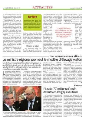 Plus de 77 millions d’œufs détruits en Belgique au total Plus de 77 millions d’œufs détruits en Belgique au total