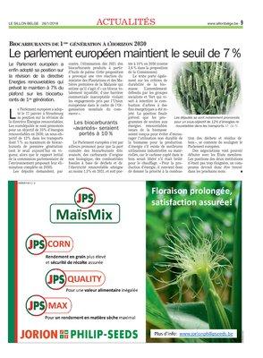 Le parlement européen maintient le seuil de 7% Le parlement européen maintient le seuil de 7%