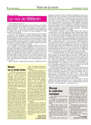 Menace sur la viande bovine Menace sur la viande bovine