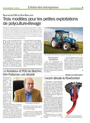 Horsch dévoile le RowControl Horsch dévoile le RowControl