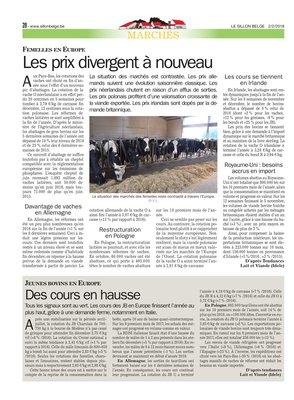 Des cours en hausse Des cours en hausse