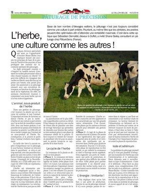 L’herbe,une culture comme les autres! L’herbe,une culture comme les autres!