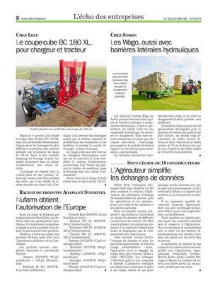 Les Wago, aussi avec barrières latérales hydrauliques Les Wago, aussi avec barrières latérales hydrauliques