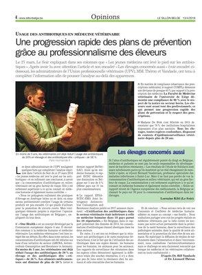 Une progression rapide des plans de prévention grâce au professionnalisme des éleveurs Une progression rapide des plans de prévention grâce au professionnalisme des éleveurs