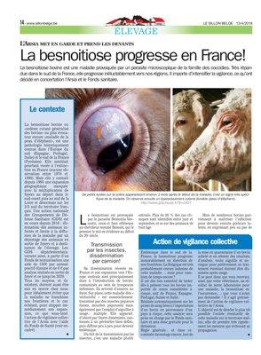 La besnoitiose progresse en France! La besnoitiose progresse en France!