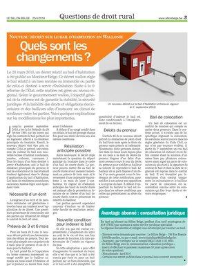 Avantage abonné: consultation juridique Avantage abonné: consultation juridique