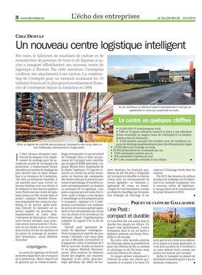 Un nouveau centre logistique intelligent Un nouveau centre logistique intelligent