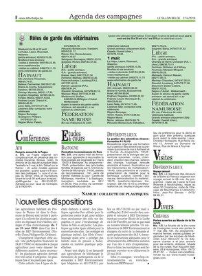 Rôles de garde des vétérinaires Rôles de garde des vétérinaires