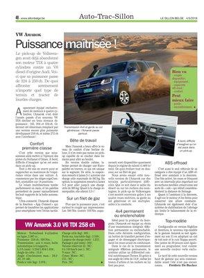 VW Amarok 3.0 V6 TDI 258ch VW Amarok 3.0 V6 TDI 258ch