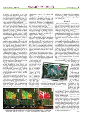 Gagner en efficacité et productivité? Le smart farming vous y aide au quotidien Gagner en efficacité et productivité? Le smart farming vous y aide au quotidien