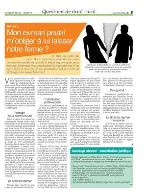 Avantage abonné: consultation juridique Avantage abonné: consultation juridique