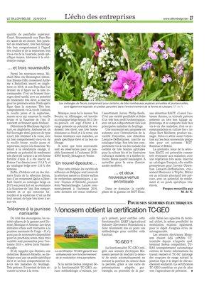 Monosem obtient la certification TC-GEO Monosem obtient la certification TC-GEO