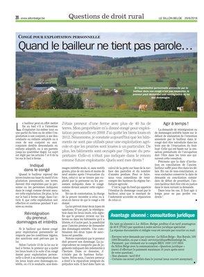 Quand le bailleur ne tient pas parole… Quand le bailleur ne tient pas parole…